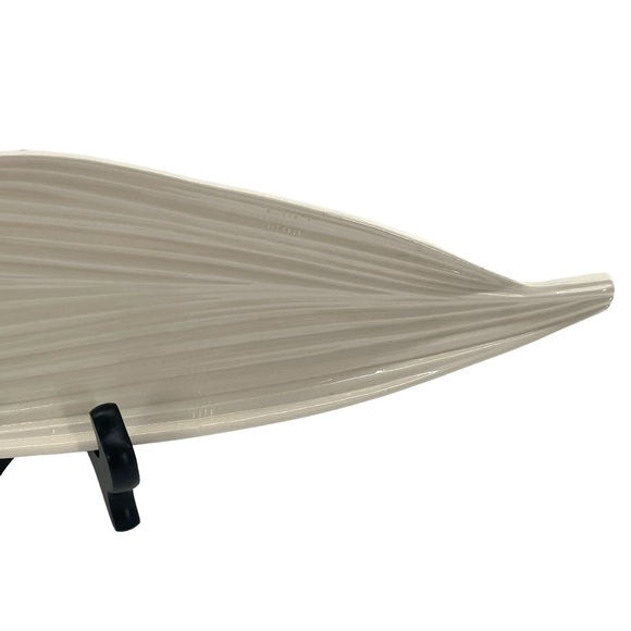 Copeland Spode Vintage Imperial Ivory Banana Leaf Platter Relish Tray England - Picture 5 of 9